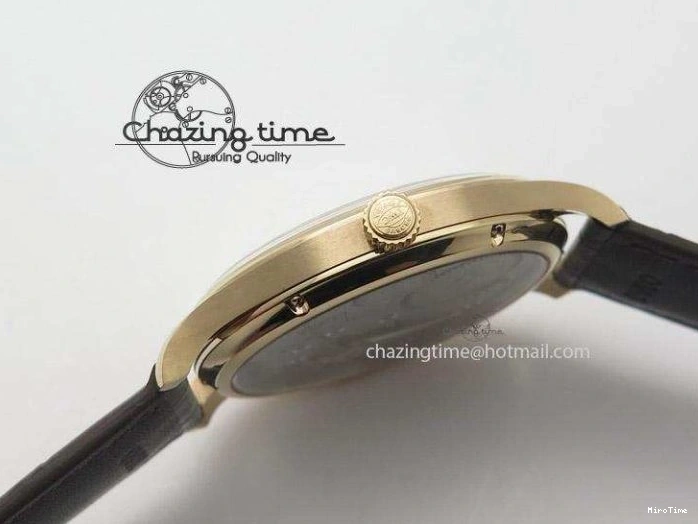 MIROTIME 0731 Compact Portuguese IW545409 RG ZF 1:1 Best Edition White Dial On Brown Leather Strap A 7336